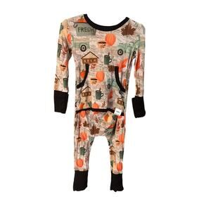 Ready Set Romper, LS/LP, Convertible Romper, 6-12mo